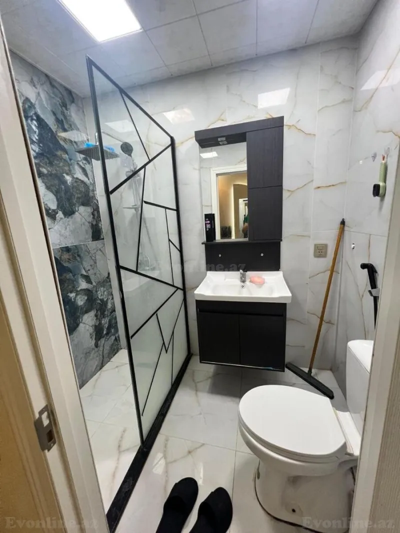 Kirayə verilir 2 otaqlı Mənzil Yeni tikili 50 m² Yasamal - şəkil 6