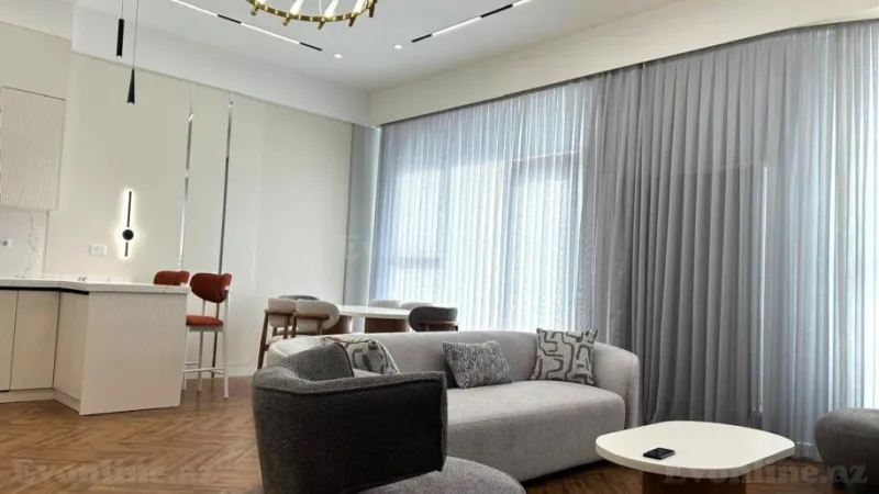 Kirayə verilir 1 otaqlı Mənzil Yeni tikili 79 m² Xətai r.