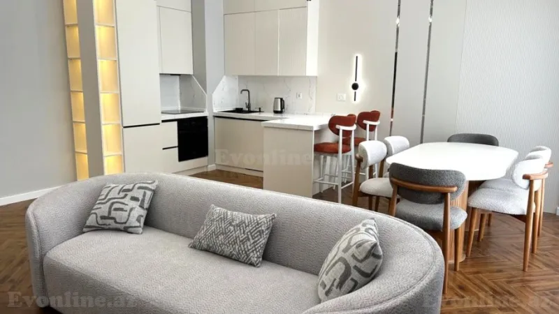 Kirayə verilir 1 otaqlı Mənzil Yeni tikili 79 m² Xətai r. - şəkil 3