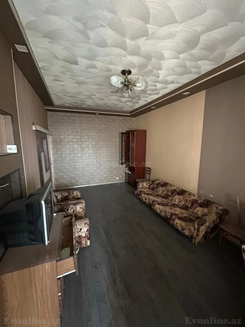 Satılır 2 otaqlı Mənzil Köhnə tikili 50 m² Memar Əcəmi m. - şəkil 2