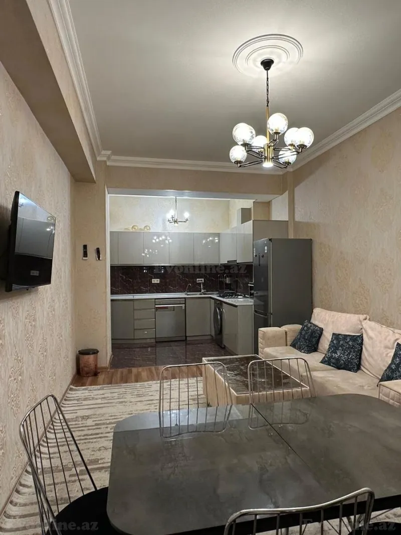 Kirayə verilir 3 otaqlı Mənzil Yeni tikili 105 m² Səbail r. - şəkil 3