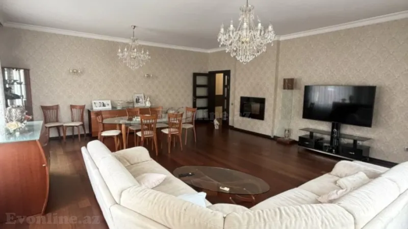 Satılır 4 otaqlı Mənzil Yeni tikili 215 m² Nizami m. - şəkil 4