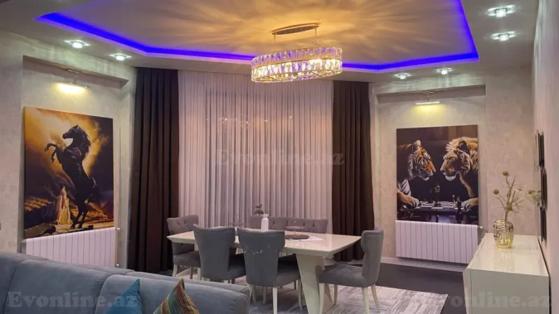 Kirayə verilir 3 otaqlı Mənzil Yeni tikili 150 m² Xətai r. - şəkil 3