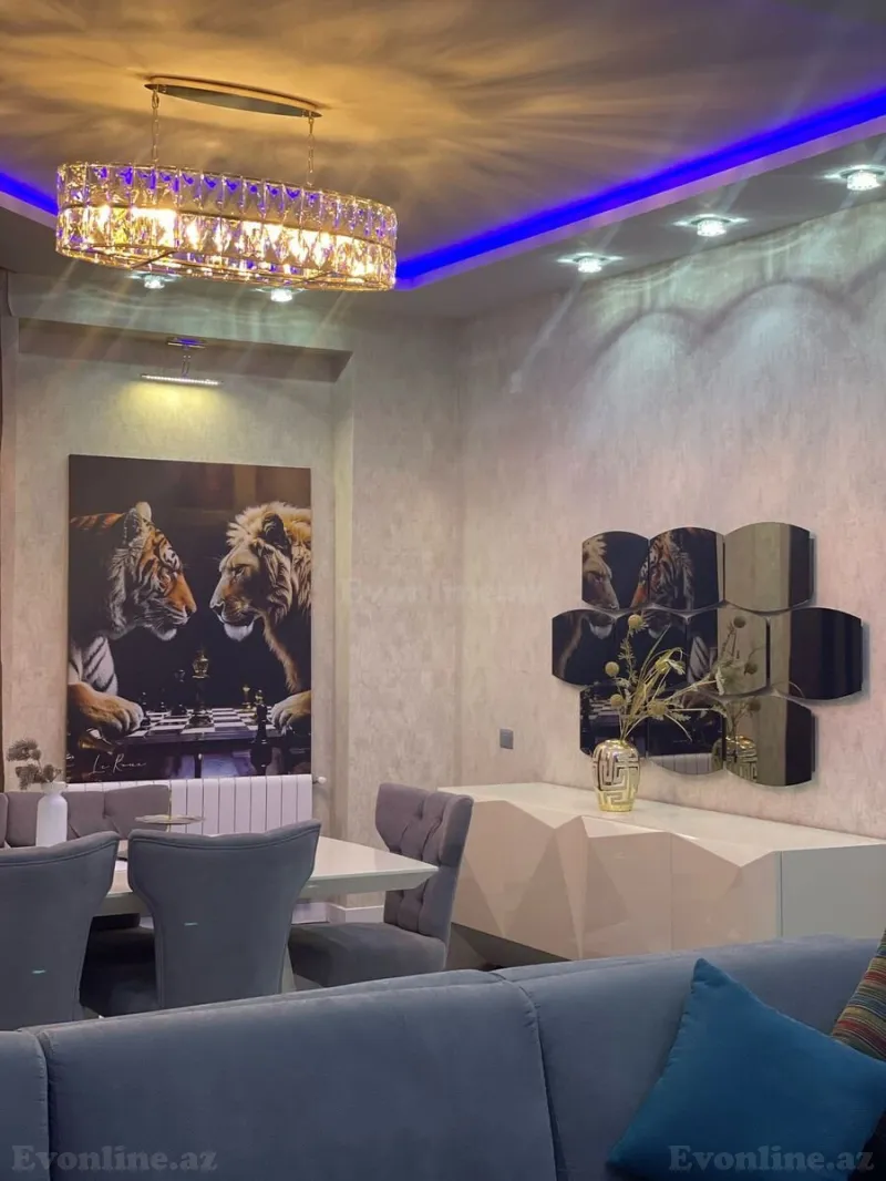 Kirayə verilir 3 otaqlı Mənzil Yeni tikili 150 m² Xətai r. - şəkil 24