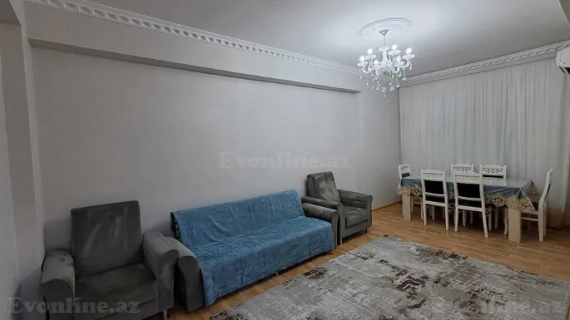 Kirayə verilir 3 otaqlı Mənzil Yeni tikili 100 m² Həzi Aslanov m. - şəkil 2