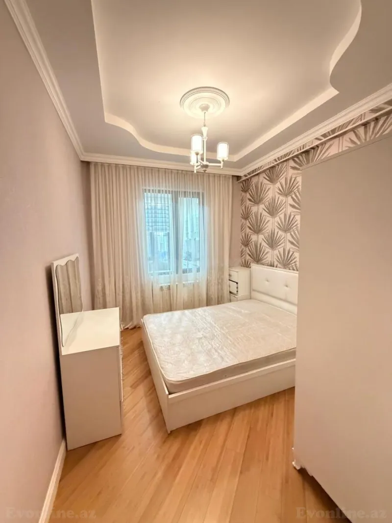 Kirayə verilir 2 otaqlı Mənzil Yeni tikili 60 m² Neftçilər m. - şəkil 2