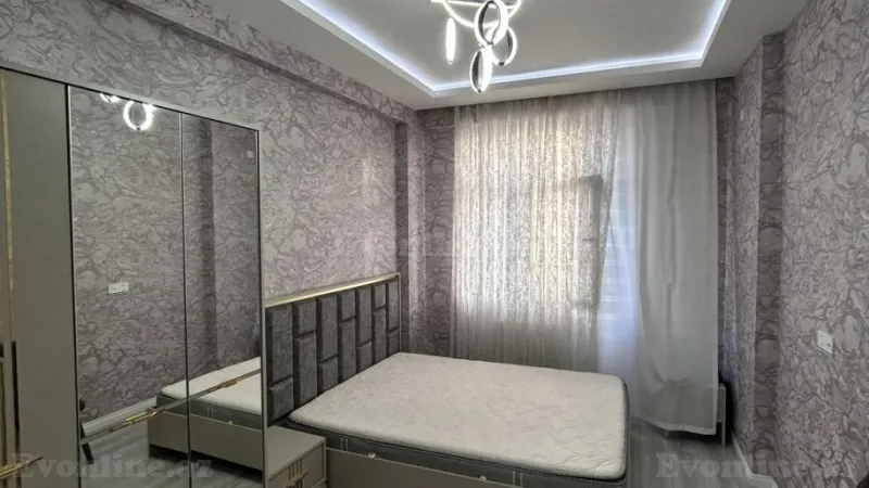 Kirayə verilir 1 otaqlı Mənzil Yeni tikili 50 m² Yasamal - şəkil 3