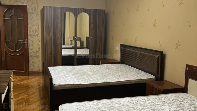 Kirayə verilir 4 otaqlı Mənzil Yeni tikili 120 m² Nərimanov r. - şəkil 3