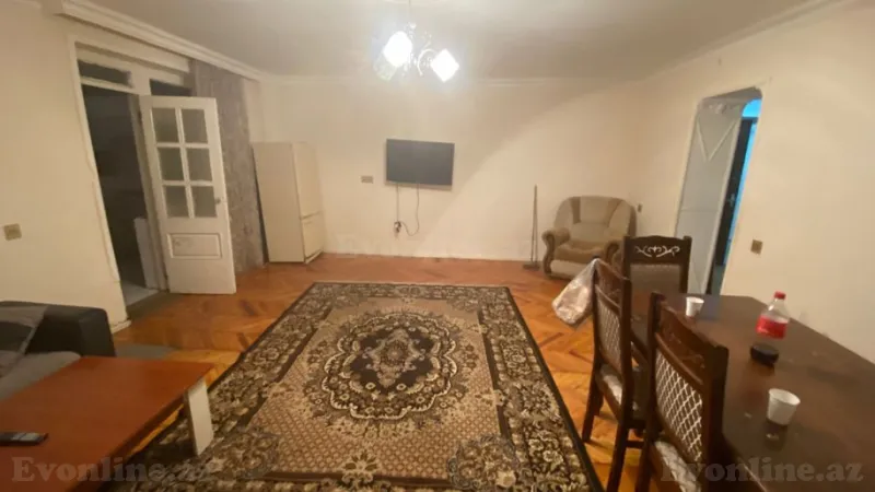 3 otaqlı Mənzil 75 m² Nərimanov r. Kirayə verilir