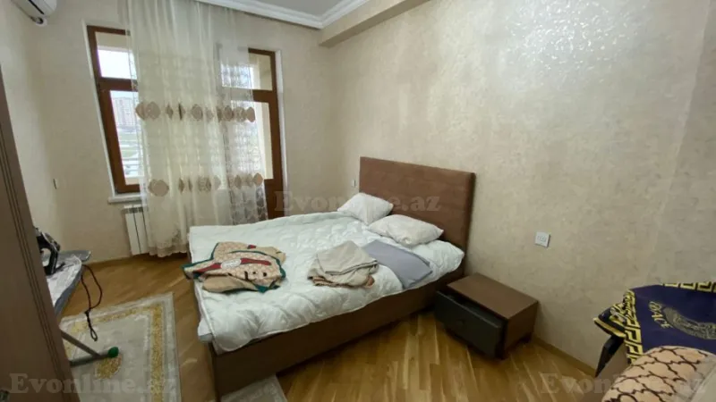 Kirayə verilir 2 otaqlı Mənzil Yeni tikili 100 m² Nərimanov r. - şəkil 3