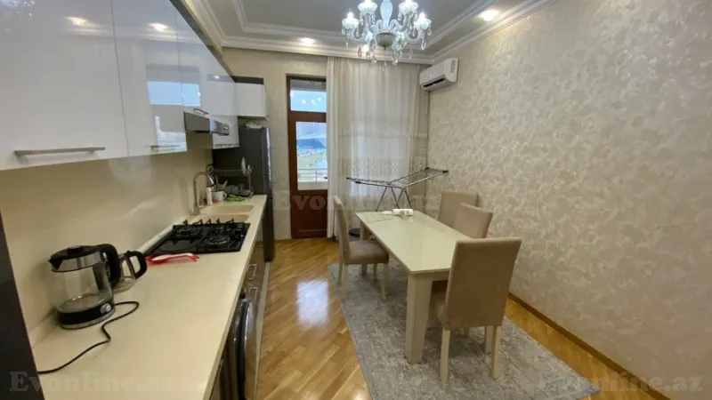 Kirayə verilir 2 otaqlı Mənzil Yeni tikili 100 m² Nərimanov r. - şəkil 4