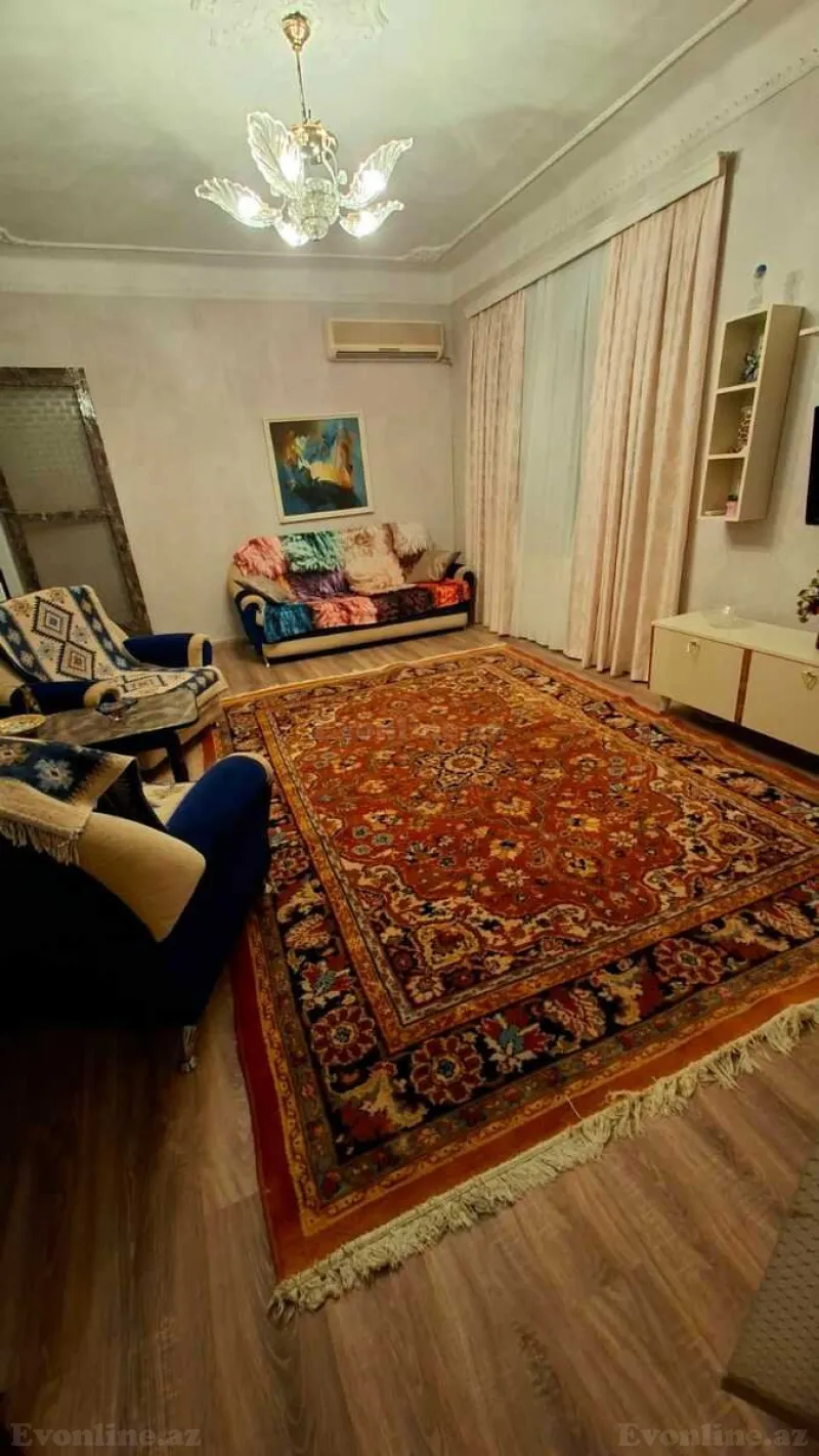 Kirayə verilir 2 otaqlı Mənzil Köhnə tikili 60 m² Xətai m. - şəkil 6