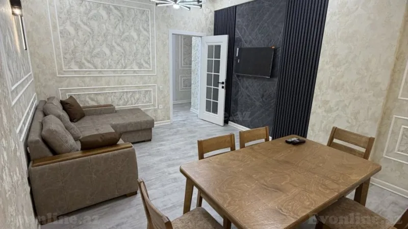 Kirayə verilir 2 otaqlı Mənzil Yeni tikili 65 m² Həzi Aslanov - şəkil 2