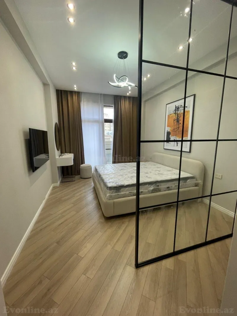 Kirayə verilir 2 otaqlı Mənzil Yeni tikili 120 m² Nizami m. - şəkil 8