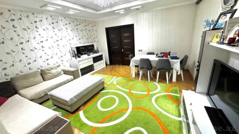 Satılır 3 otaqlı Mənzil Yeni tikili 121 m² Nəriman Nərimanov m. - şəkil 4