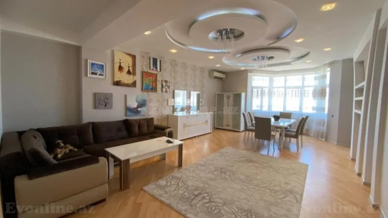 Kirayə verilir 3 otaqlı Mənzil Yeni tikili 150 m² 8 Noyabr m. - şəkil 2