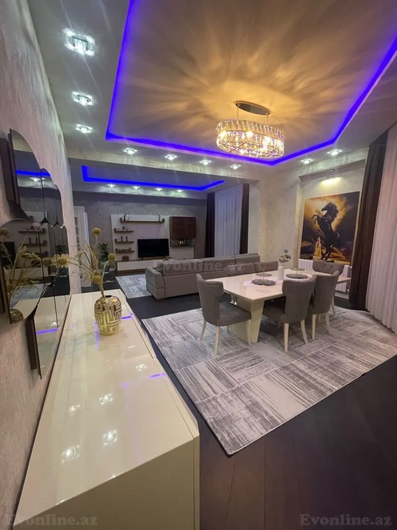 Kirayə verilir 3 otaqlı Mənzil Yeni tikili 150 m² Xətai r.
