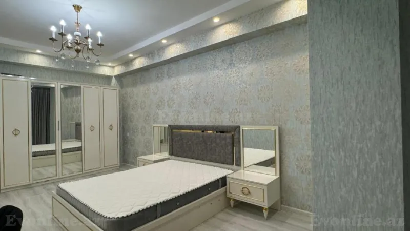 Satılır 3 otaqlı Mənzil Yeni tikili 134 m² Qara Qarayev m. - şəkil 5