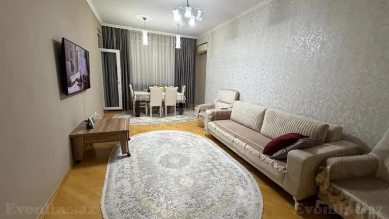 Satılır 3 otaqlı Mənzil Yeni tikili 95 m² Nəriman Nərimanov m. - şəkil 2