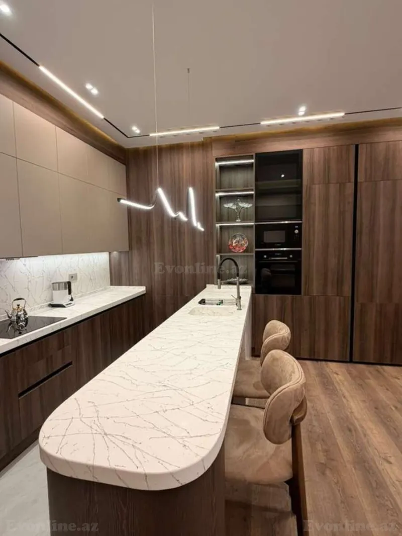 Kirayə verilir 3 otaqlı Mənzil Yeni tikili 120 m² Səbail r. - şəkil 6