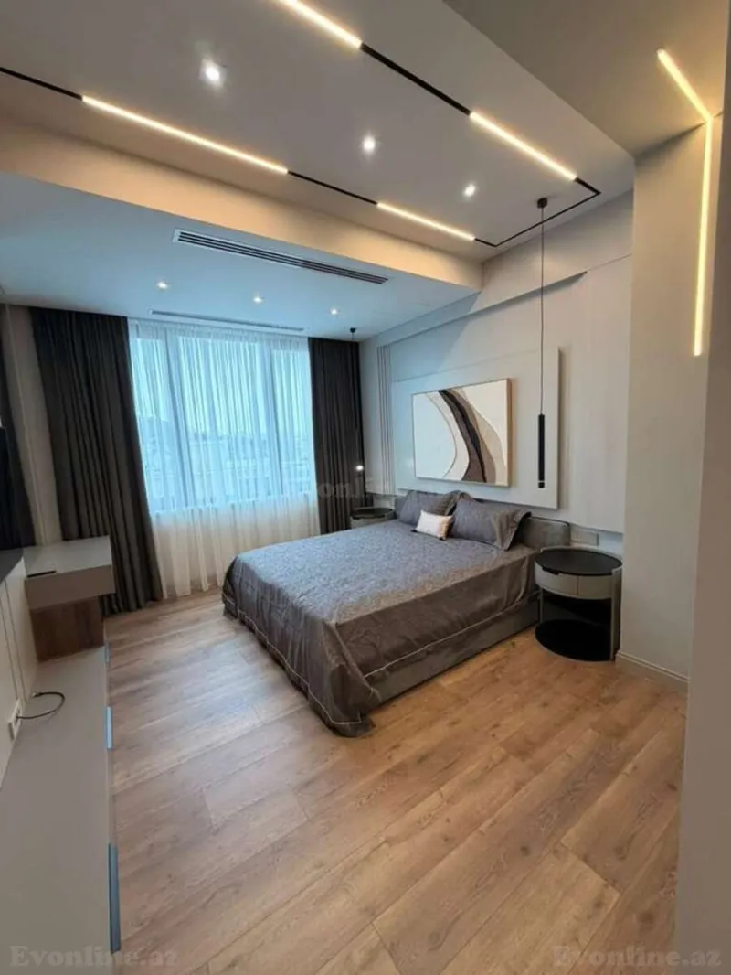 Kirayə verilir 3 otaqlı Mənzil Yeni tikili 120 m² Səbail r. - şəkil 7