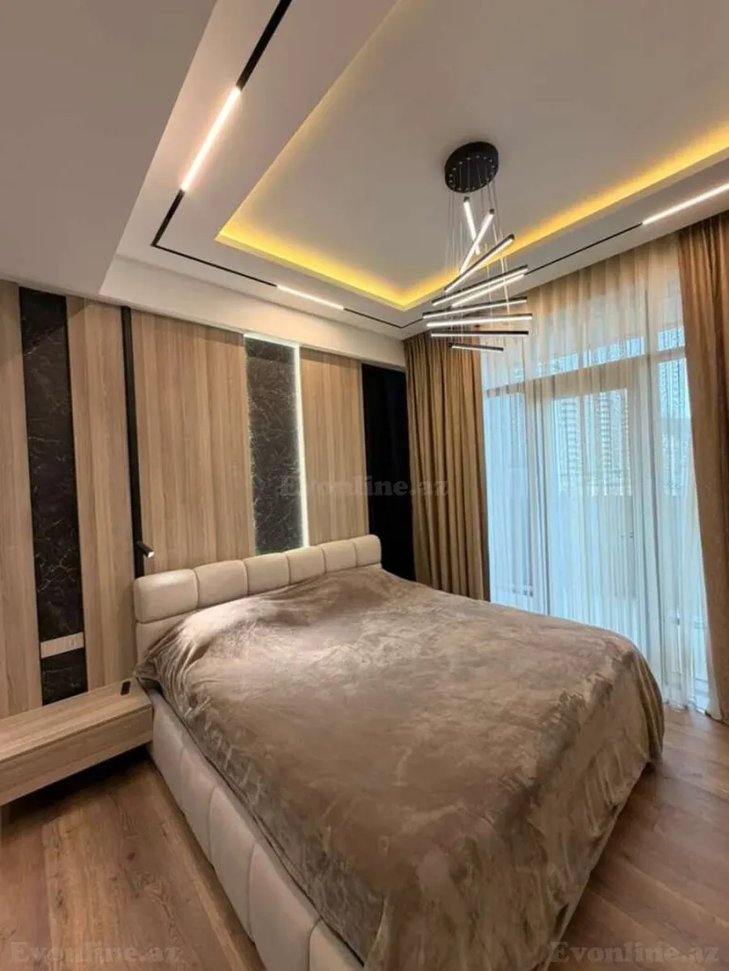 Kirayə verilir 3 otaqlı Mənzil Yeni tikili 120 m² Səbail r. - şəkil 9