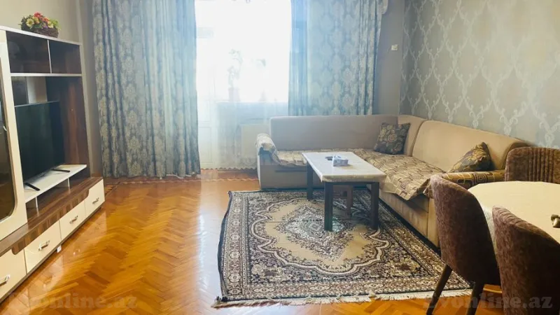 Satılır 3 otaqlı Mənzil Köhnə tikili 99 m² Elmlər Akademiyası m. - şəkil 2