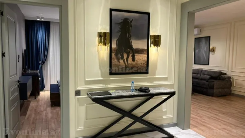 Kirayə verilir 2 otaqlı Mənzil Yeni tikili 105 m² 8 Noyabr m. - şəkil 5