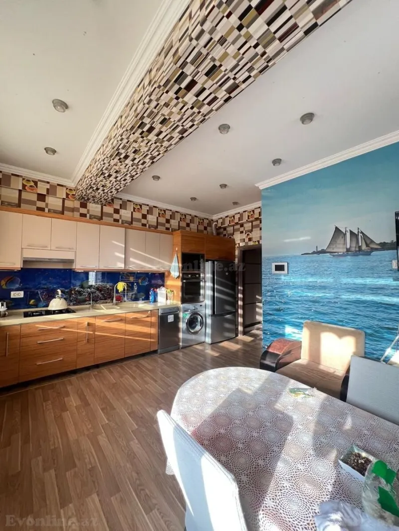 Satılır 3 otaqlı Mənzil Yeni tikili 110 m² Sabunçu r. - şəkil 2