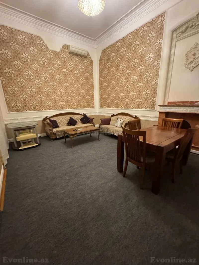 Kirayə verilir 4 otaqlı Mənzil Köhnə tikili 110 m² Sahil m. - şəkil 2