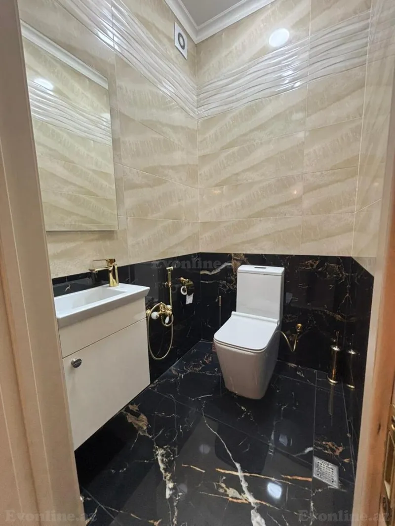 Kirayə verilir 3 otaqlı Mənzil Yeni tikili 130 m² Nəsimi r. - şəkil 19