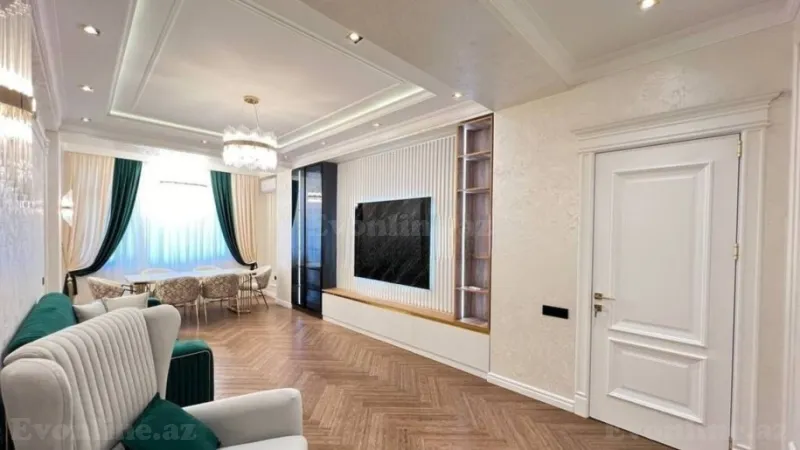 Kirayə verilir 3 otaqlı Mənzil Yeni tikili 125 m² Xətai r. - şəkil 3