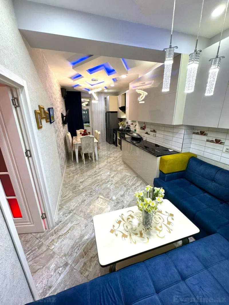 Satılır 2 otaqlı Mənzil Yeni tikili 105 m² Qara Qarayev m. - şəkil 8