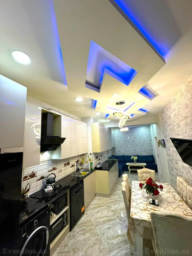 Satılır 2 otaqlı Mənzil Yeni tikili 105 m² Qara Qarayev m. - şəkil 9