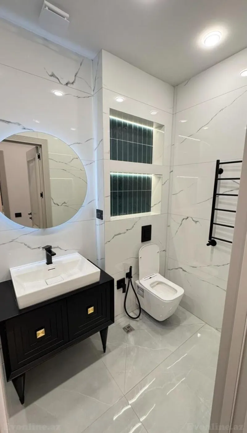 Satılır 3 otaqlı Mənzil Yeni tikili 140 m² Nəriman Nərimanov m. - şəkil 15