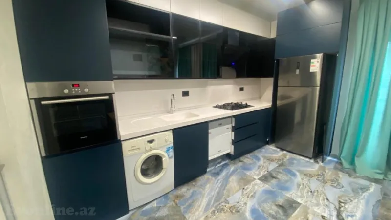 Satılır 3 otaqlı Mənzil Yeni tikili 120 m² Nərimanov r. - şəkil 2