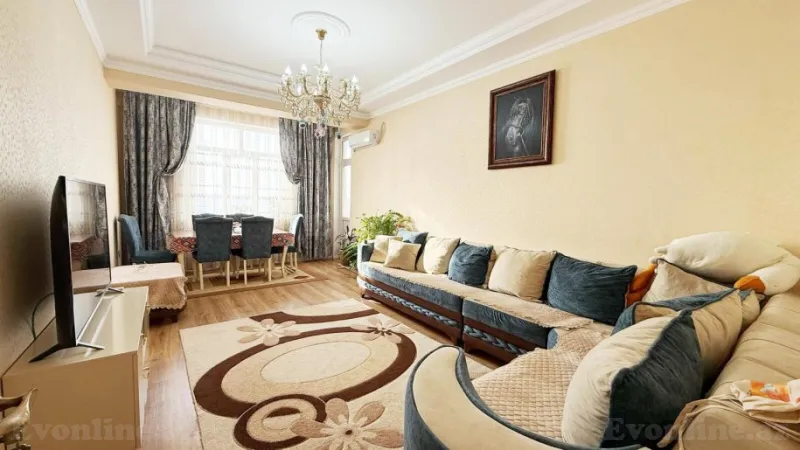 Satılır 3 otaqlı Mənzil Yeni tikili 110 m² Qara Qarayev m. - şəkil 3