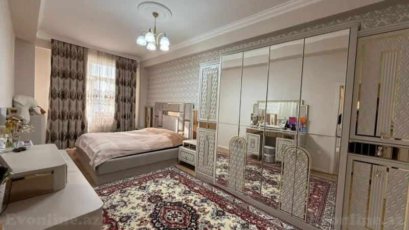 Satılır 3 otaqlı Mənzil Yeni tikili 110 m² Qara Qarayev m. - şəkil 5