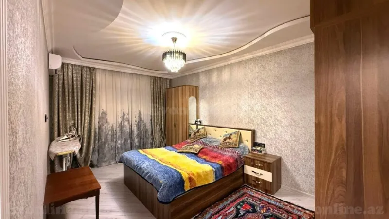 Satılır 3 otaqlı Mənzil Köhnə tikili 90 m² Memar Əcəmi m. - şəkil 4