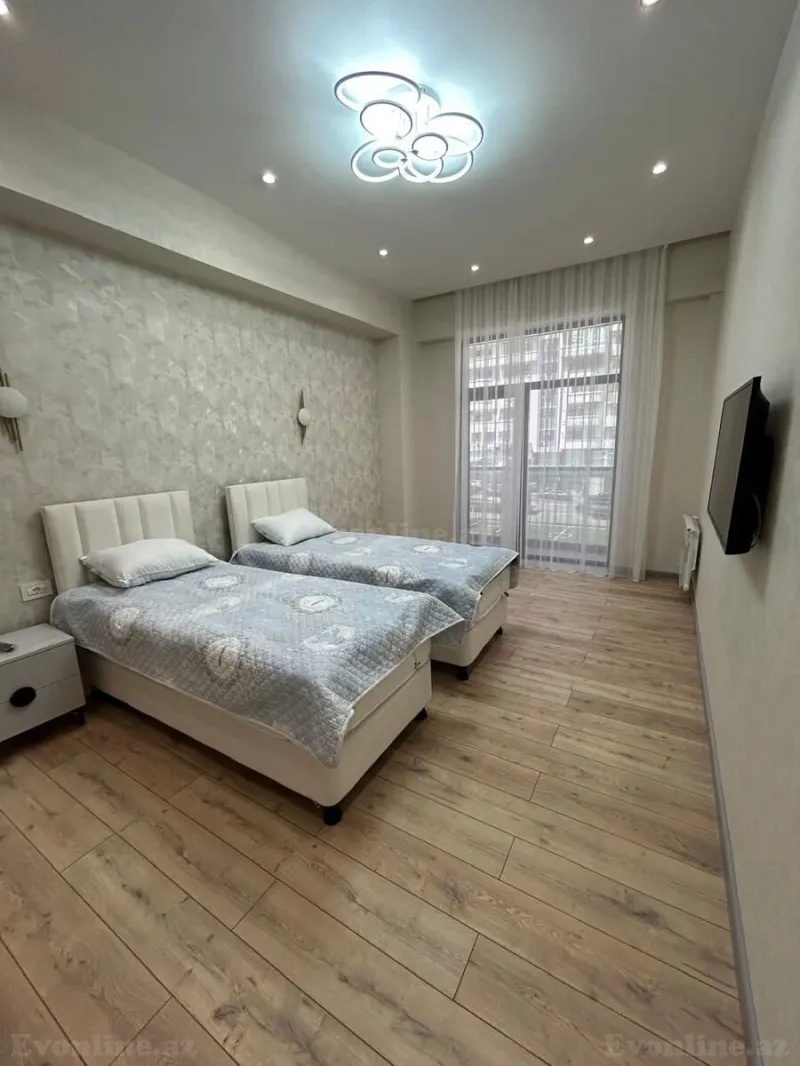 Kirayə verilir 2 otaqlı Mənzil Yeni tikili 85 m² Nəsimi r. - şəkil 6