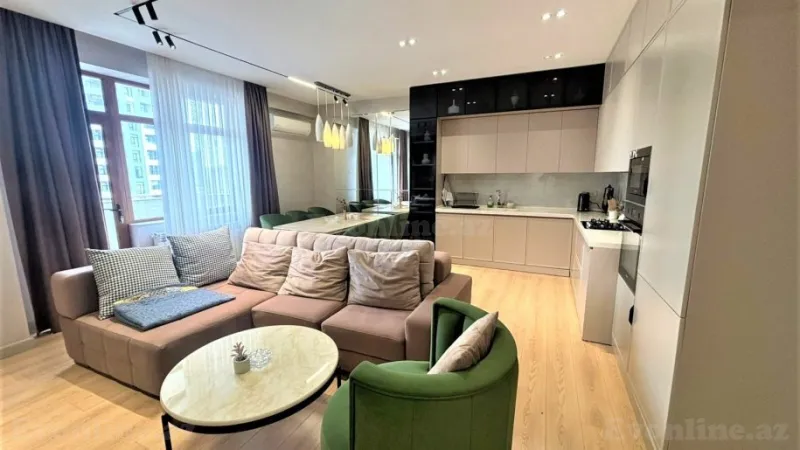 Kirayə verilir 3 otaqlı Mənzil Yeni tikili 120 m² 28 May m. - şəkil 2