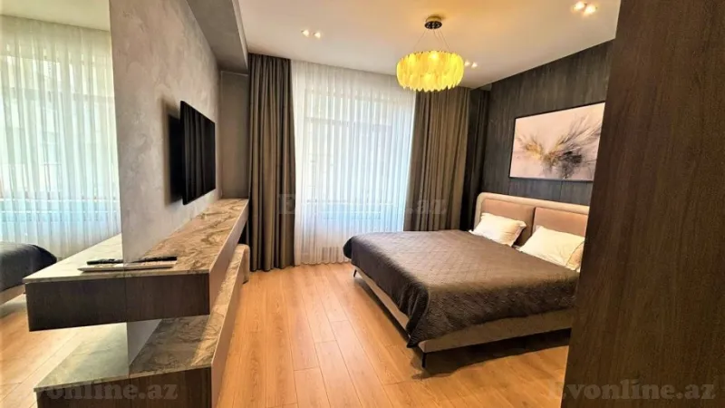 Kirayə verilir 3 otaqlı Mənzil Yeni tikili 120 m² 28 May m. - şəkil 3