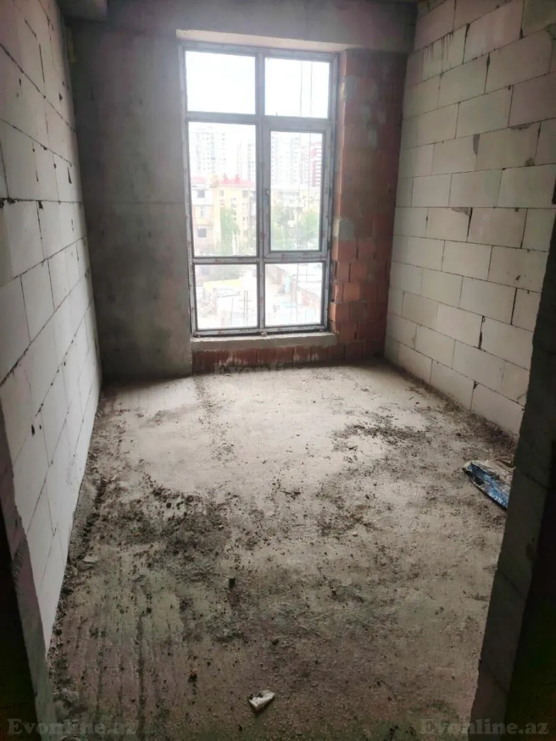 Satılır 3 otaqlı Mənzil Yeni tikili 86 m² Qara Qarayev m. - şəkil 4
