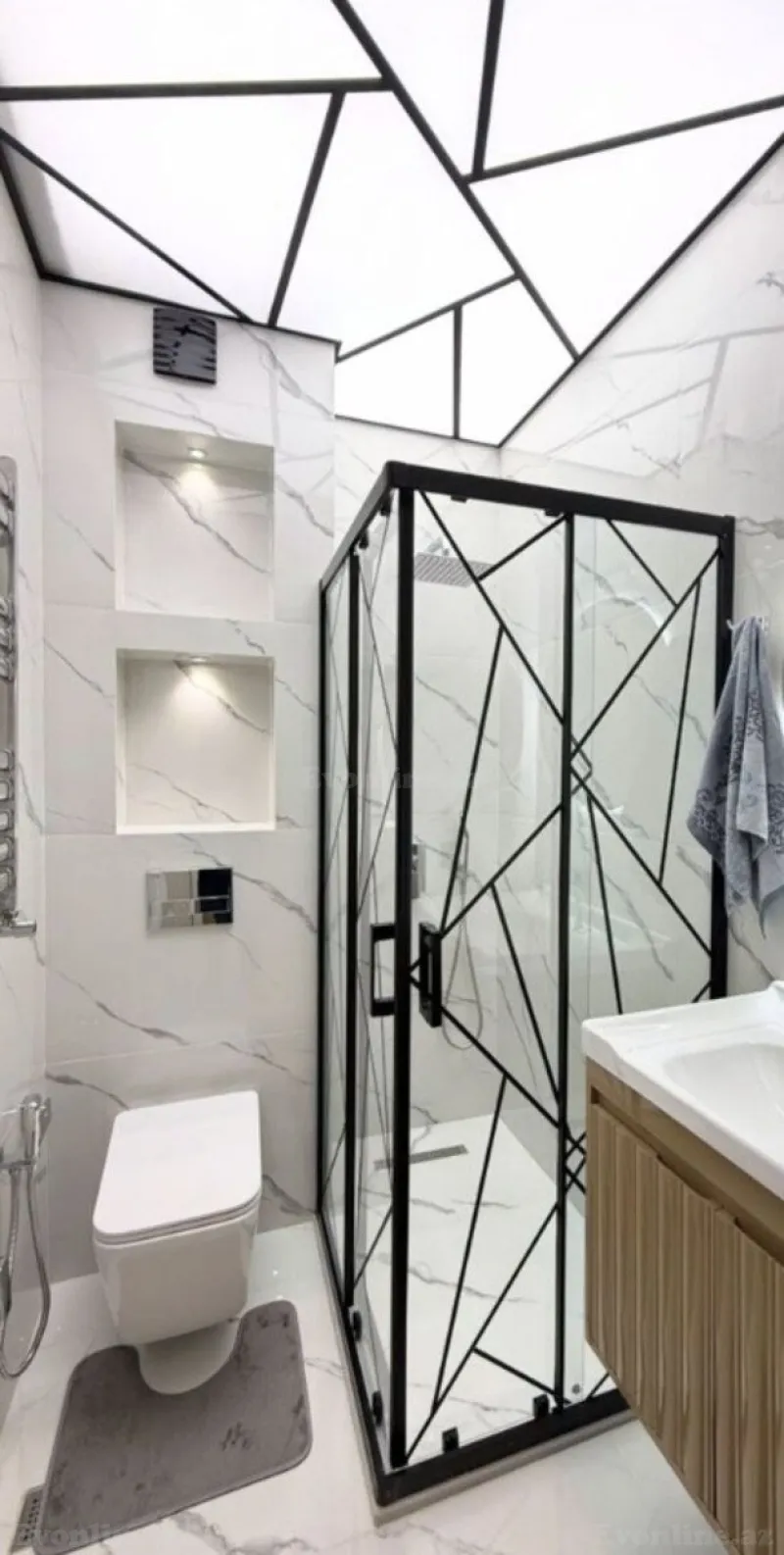 Satılır 3 otaqlı Mənzil Yeni tikili 78 m² Nərimanov r. - şəkil 8