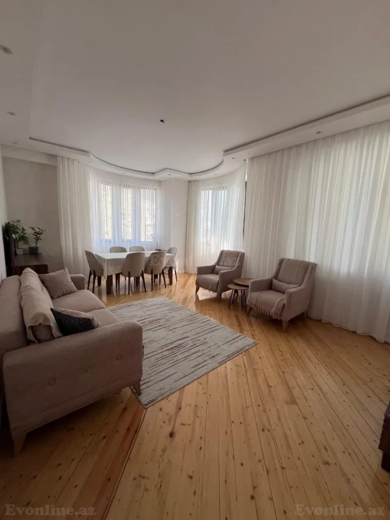 Satılır 3 otaqlı Mənzil Yeni tikili 133.2 m² Həzi Aslanov