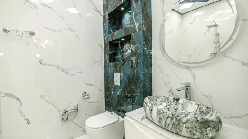 Satılır 3 otaqlı Mənzil Yeni tikili 120 m² Elmlər Akademiyası m. - şəkil 14