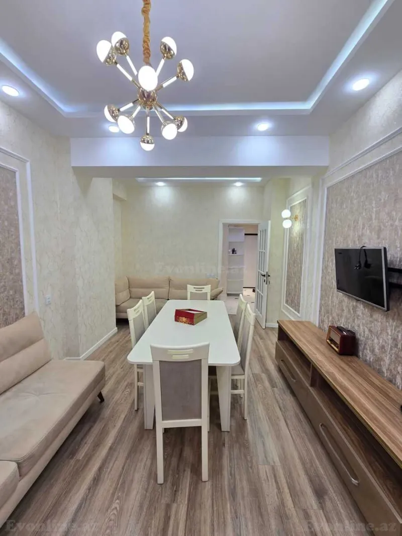 Satılır 2 otaqlı Mənzil Yeni tikili 55 m² Neftçilər m. - şəkil 2