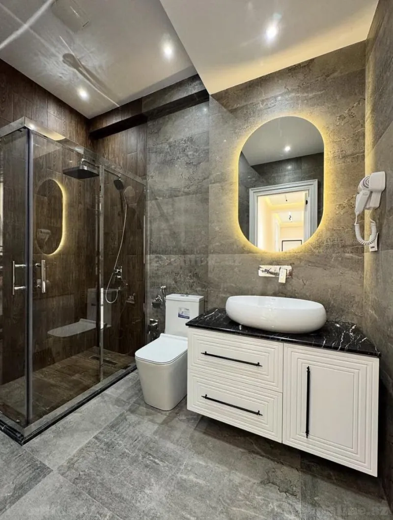 Kirayə verilir 2 otaqlı Mənzil Yeni tikili 105 m² 8 Noyabr m. - şəkil 9