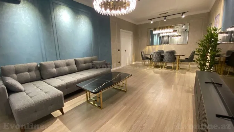 Kirayə verilir 2 otaqlı Mənzil Yeni tikili 105 m² 8 Noyabr m. - şəkil 2