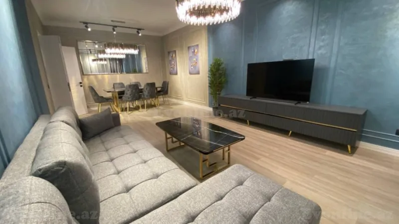 Kirayə verilir 2 otaqlı Mənzil Yeni tikili 105 m² 8 Noyabr m. - şəkil 3